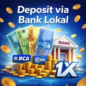Deposit Deposit melalui Bank Lokal di Aplikasi 1xBet